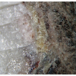 Yellow, micaceous bornemanite