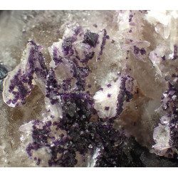 Fluorite, quartz