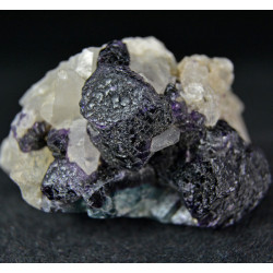 Fluorite, quartz