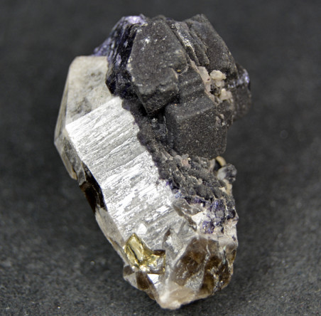 Fluorite, quartz