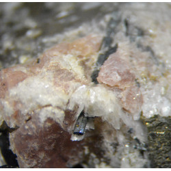 Rhodochrosite, bertrandite, sphalerite