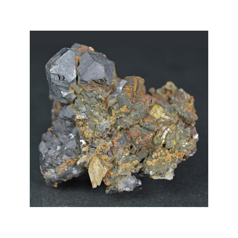 Galena, sphalerite