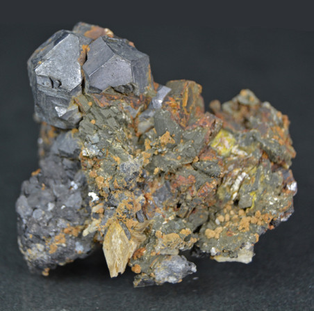 Galena, sphalerite