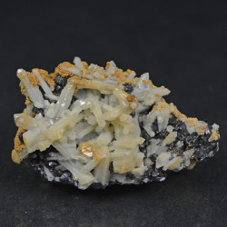 Sphalerite, quartz