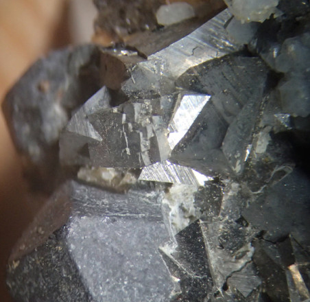 Galena, sphalerite, arsenopyrite, siderite