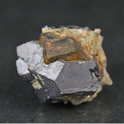 Galena, pyrrhotite