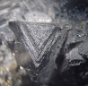 Close-up of sphalerite crystal