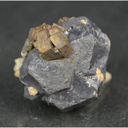 Galena, pyrrhotite