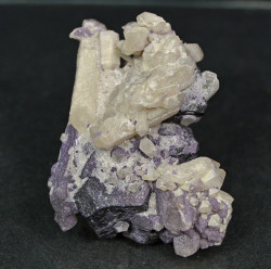 Fluorite, quartz