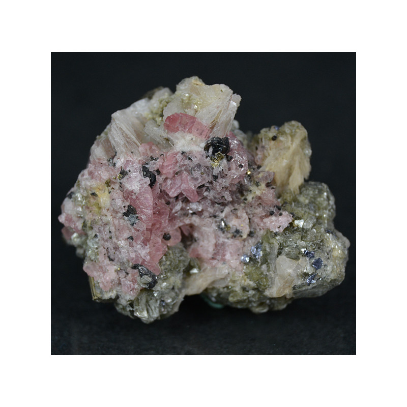 Rhodochrosite, bertrandite