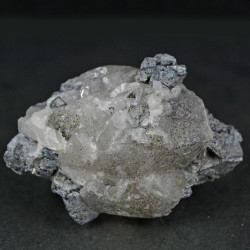 Galena, calcite