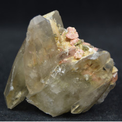 Bertrandite, rhodochrosite