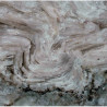 Spectacular fold in a bundle of sørensenite. Close-up image