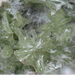 Diaspore, natrolite