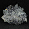 Quartz, fluorapatite, fluorite
