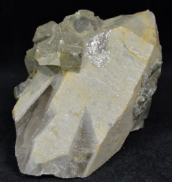 Fluorite, quartz